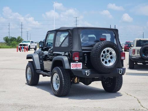 Black 2008 Jeep Wrangler X