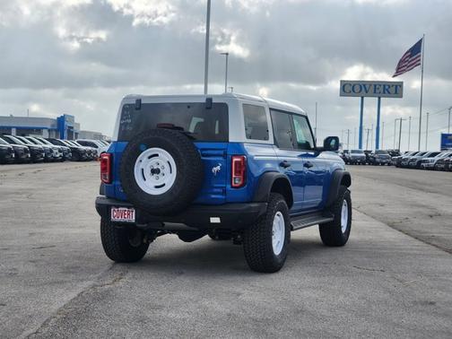 Velocity Blue Metallic 2026 Ford Bronco Heritage Edition