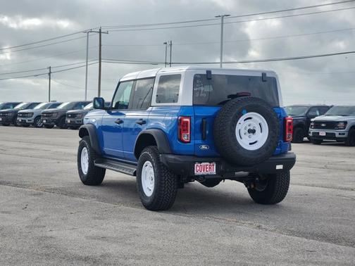Velocity Blue Metallic 2026 Ford Bronco Heritage Edition