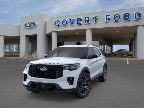 Space White Metallic 2026 Ford Explorer ST
