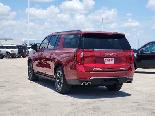 Volcanic Red Tintcoat 2025 GMC Yukon XL AT4 Ultimate