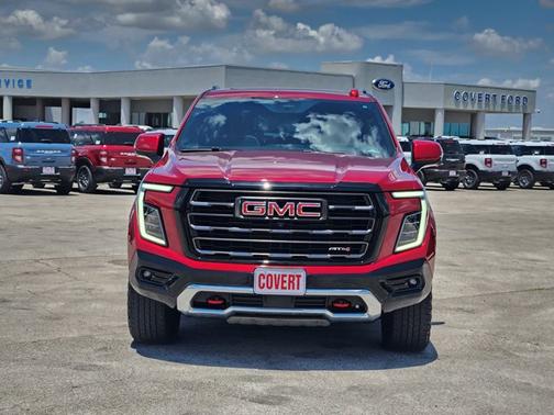 Volcanic Red Tintcoat 2025 GMC Yukon XL AT4 Ultimate