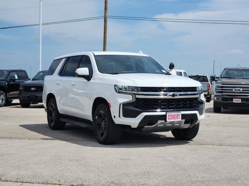 Summit White 2021 Chevrolet Tahoe Commercial