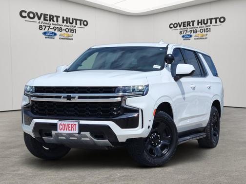 Summit White 2021 Chevrolet Tahoe Commercial