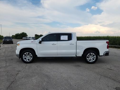 Summit White 2023 Chevrolet Silverado 1500 LTZ