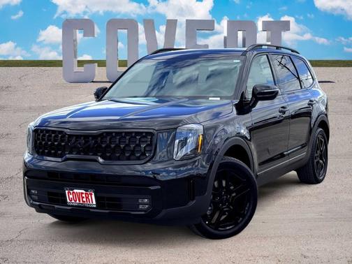 Ebony Black 2025 Kia Telluride SX X-Line