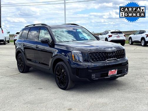 Ebony Black 2025 Kia Telluride SX X-Line