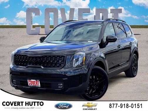 Ebony Black 2025 Kia Telluride SX X-Line