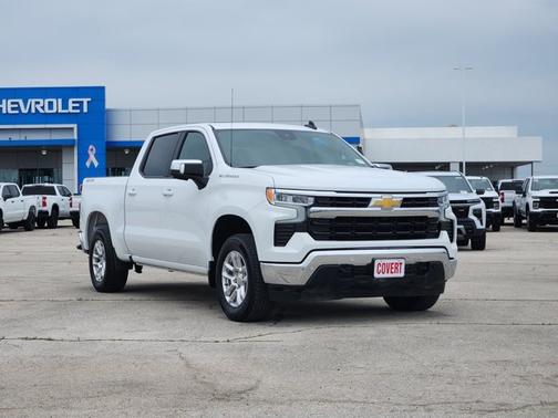 Summit White 2025 Chevrolet Silverado 1500 1LT