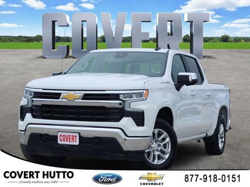 Summit White 2025 Chevrolet Silverado 1500 1LT