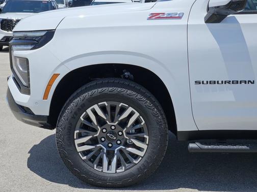 Summit White 2026 Chevrolet Suburban Z71