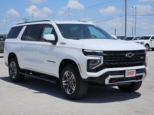 Summit White 2026 Chevrolet Suburban Z71