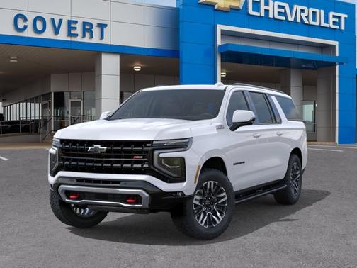Summit White 2026 Chevrolet Suburban Z71