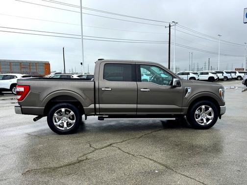Gray 2021 Ford F-150 LARIAT
