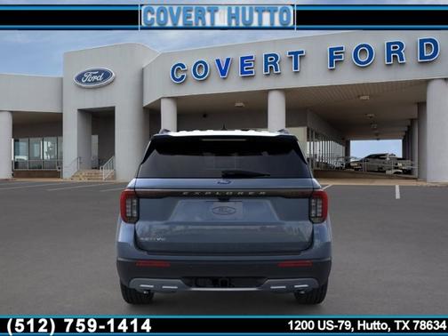 Vapor Blue Metallic 2026 Ford Explorer Active