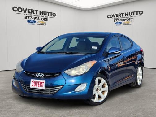 Windy Sea Blue 2013 Hyundai ELANTRA Limited