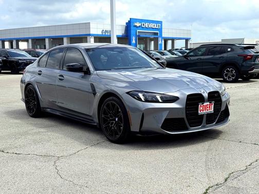 Skyscraper Gray Metallic 2025 BMW M3 Competition xDrive