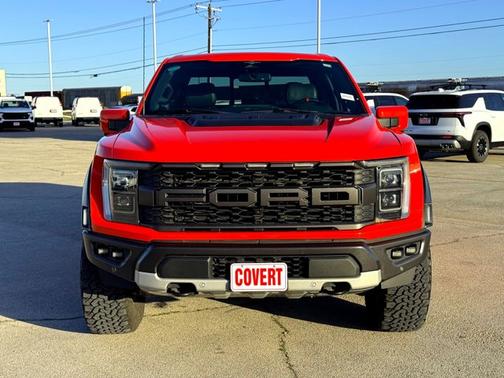 Orange 2023 Ford F-150 Raptor