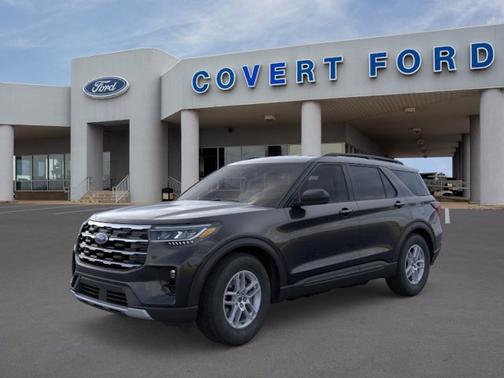 Agate Black Metallic 2026 Ford Explorer Active