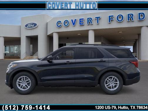 Agate Black Metallic 2026 Ford Explorer Active