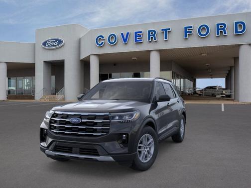 Agate Black Metallic 2026 Ford Explorer Active