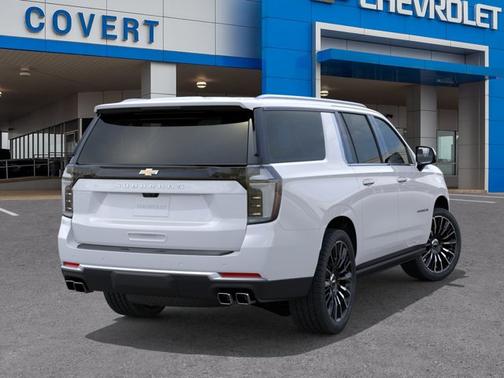 Polar White Tricoat 2026 Chevrolet Suburban High Country