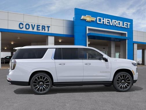 Polar White Tricoat 2026 Chevrolet Suburban High Country