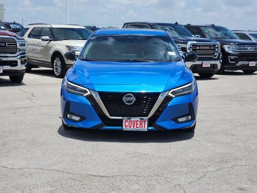 Electric Blue Metallic 2020 Nissan Sentra SR