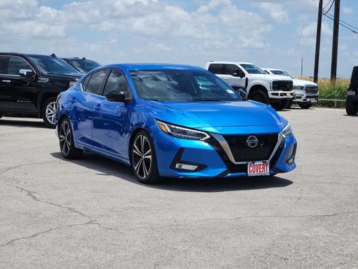 Electric Blue Metallic 2020 Nissan Sentra SR