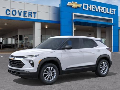 Summit White 2026 Chevrolet Trailblazer LS