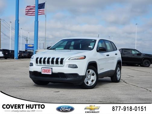 Bright White Clearcoat 2015 Jeep Cherokee Sport