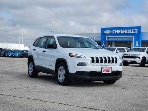 Bright White Clearcoat 2015 Jeep Cherokee Sport