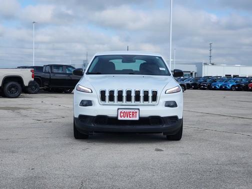 Bright White Clearcoat 2015 Jeep Cherokee Sport