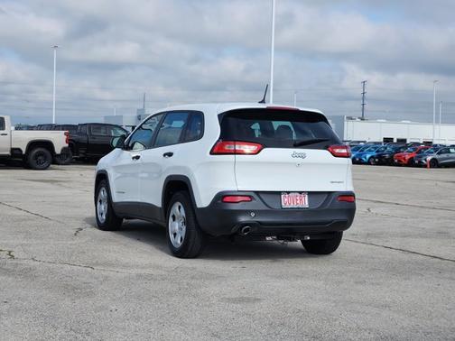 Bright White Clearcoat 2015 Jeep Cherokee Sport