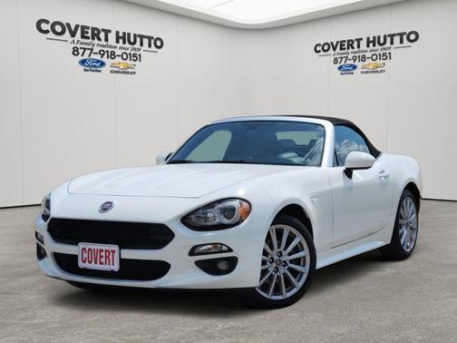 Brillante White 2020 FIAT 124 Spider Lusso