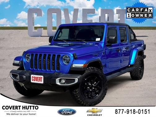 Hydro Blue Pearlcoat 2021 Jeep Gladiator Sport S