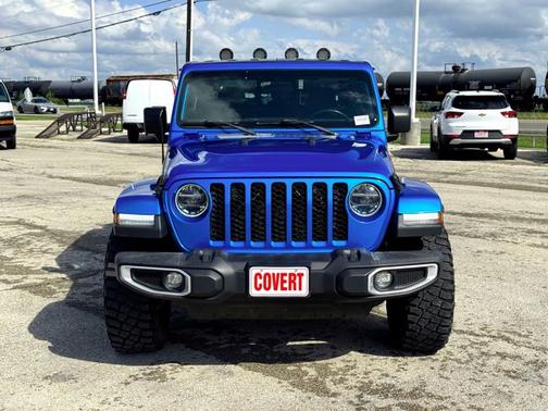 Hydro Blue Pearlcoat 2021 Jeep Gladiator Sport S
