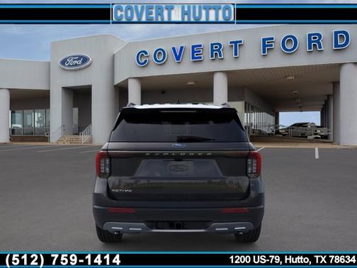 Agate Black Metallic 2026 Ford Explorer Active