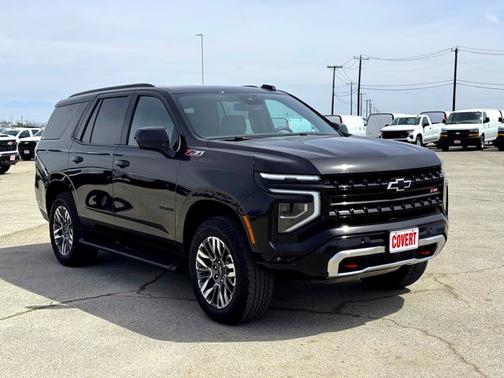 Black 2025 Chevrolet Tahoe Z71