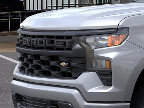 Sterling Gray Metallic 2026 Chevrolet Silverado 1500 Custom