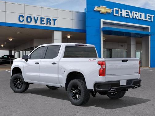 Summit White 2026 Chevrolet Silverado 1500 Custom Trail Boss
