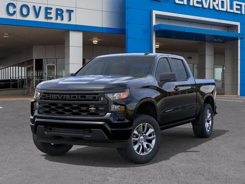 Black 2026 Chevrolet Silverado 1500 Custom