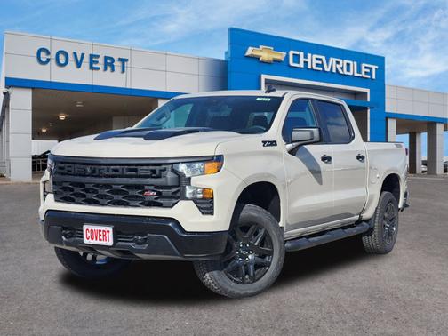White Sands 2026 Chevrolet Silverado 1500 Custom Trail Boss