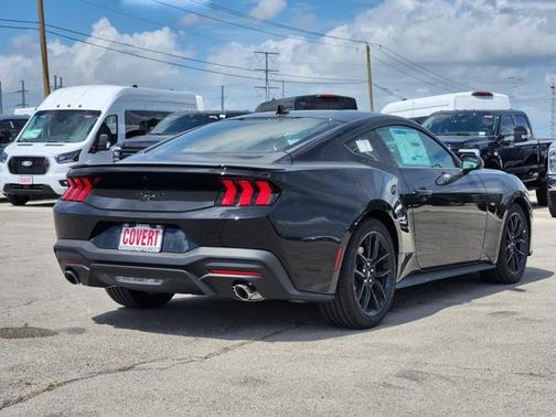 Shadow Black 2026 Ford Mustang EcoBoost