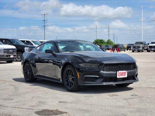 Shadow Black 2026 Ford Mustang EcoBoost