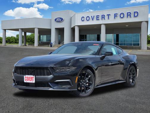Shadow Black 2026 Ford Mustang EcoBoost