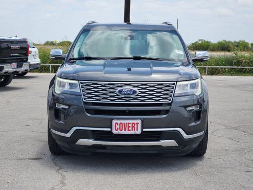 Gray 2018 Ford Explorer Platinum