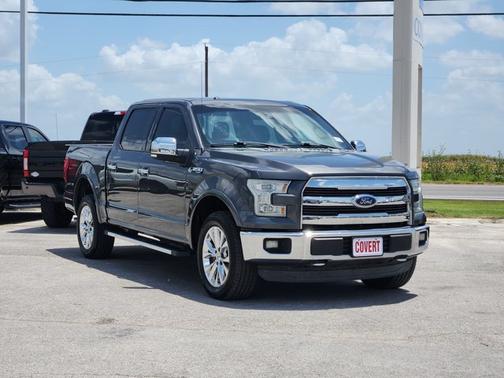 Gray 2015 Ford F-150 Lariat