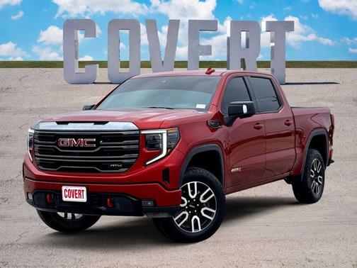 Volcanic Red Tintcoat 2024 GMC Sierra 1500 AT4