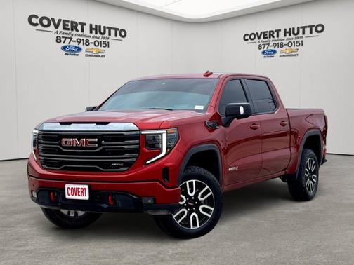 Volcanic Red Tintcoat 2024 GMC Sierra 1500 AT4